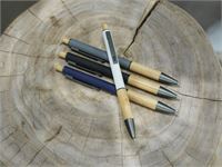 PENNA IN ALLUMINIO RICICLATO E BAMBOO
